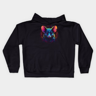 Neon Rodent #5 Kids Hoodie